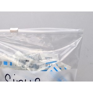 Bag Poly 6x9 3Mil Slide Seal w/Write-on Block 250/CS