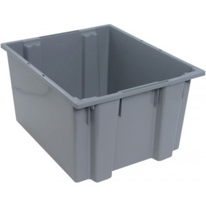 SNT230 Genuine stack and nest tote 23-1/2" x 19-1/2" x 13" Gray