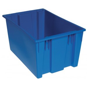 SNT300 Genuine stack and nest tote 29-1/2" x 19-1/2" x 15" Blue