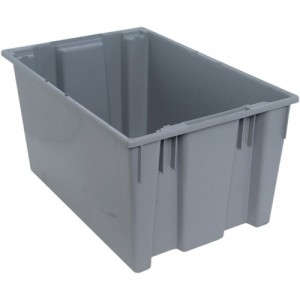 SNT300 Genuine stack and nest tote 29-1/2" x 19-1/2" x 15" Gray