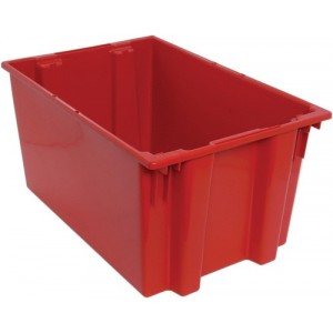 SNT300 Genuine stack and nest tote 29-1/2" x 19-1/2" x 15" Red
