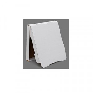 Plain Pizza Boxes, Kraft, 15x15x1 7/8, Brown/White