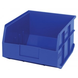 Stackable Shelf Bin 12" x 11" x 7" Blue