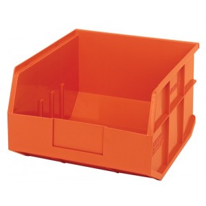 Stackable Shelf Bin 12" x 11" x 7" Orange