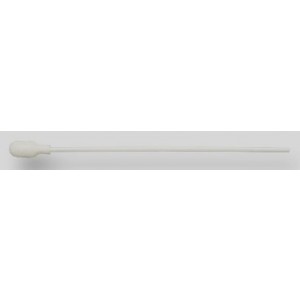 Swab 6"x.375"D Foam Over Cotton Tip Polypro Shaft 250/PK 4/CS
