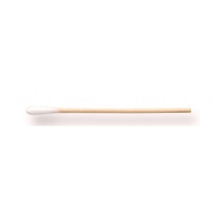Swab 3"x5/32x5/8 Cotton Tip Wood Shaft NO GLUE 10000/CS