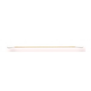 Swab 6"x3/16x5/8 Double Cotton Tip Wood Shaft 100/PK 5/BX 10/CS (5000/CS)