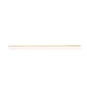 Swab 6" Cotton Tip Wood Shaft Low Lint SMALL 10/10/100/CS