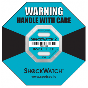 Shock Watch 2: Serialized Rating Teal 10G 100/BX