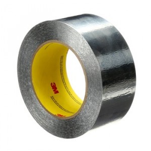 Tape Foil Silver Aluminum 4.0x60yd 4.6 mil Acrylic