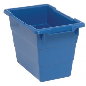 Cross Stack Tote 17-1/4" x 11" x 12" Blue