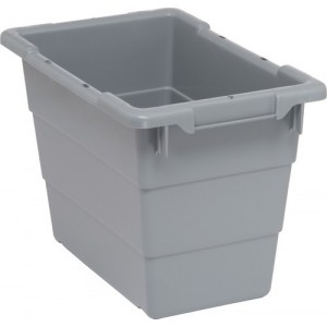 Cross Stack Tote 17-1/4" x 11" x 12" Gray