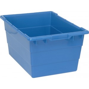 Cross Stack Tote 23-3/4" x 17-1/4" x 12" Blue