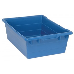 Cross Stack Tote 23-3/4" x 17-1/4" x 8" Blue