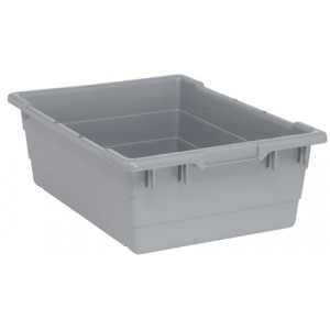 Cross Stack Tote 23-3/4" x 17-1/4" x 8" Gray