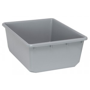 QuanTub Nesting Tote 24-1/2" x 19" x 9-1/2" Gray