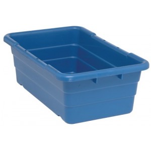 Cross Stack Tote 25-1/8" x 16" x 8-1/2" Blue