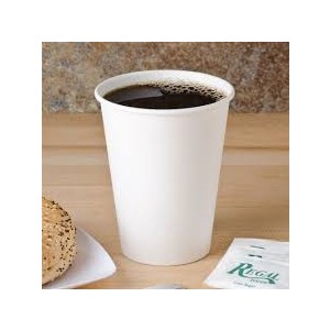 Cup Paper 12oz. White Hot 1000/CS