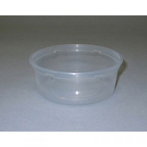 Deli Containers, Clear, 8oz, 50/Pack