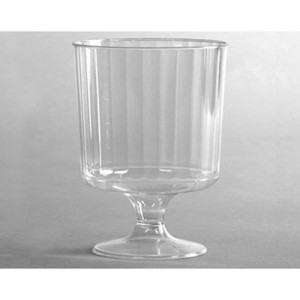 Classic Crystal Stemware, 8 oz, Cold, Clear, Pedestal Wine Glass