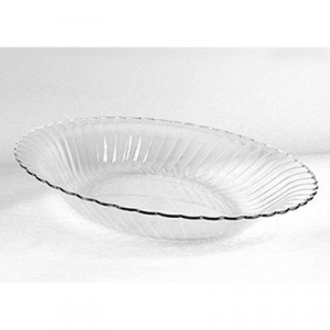 Classicware Plastic Dinnerware, Bowls, Clear, 10 oz