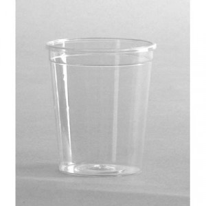 Comet Plastic Portion/Shot Glass, 2 oz., Clear, 50/Pack