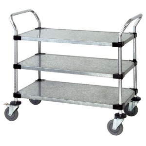 Wire Utility Cart 48" x 24" x 37-1/2"