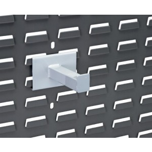 Louvered panel spikes & holders