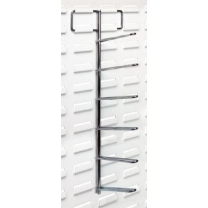 Louvered panel spikes & holders