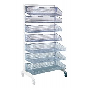 Partition wall systems - complete packages with baskets 