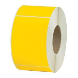 Label Thermal Transfer 4x6 3" core Yellow 1000/RL 4/CS