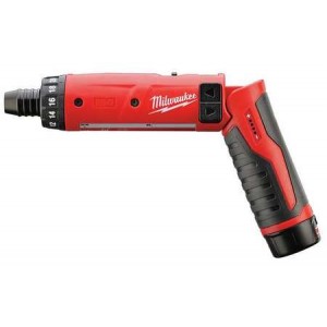 Screwdriver Cordless Kit 4V,1/4" 3pc. Battery Included Milwaukee