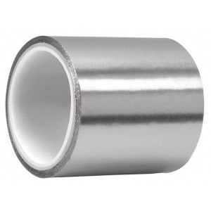 Tape Foil Silver Aluminum 0.25x5yd 4.6 mil Acrylic