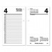 Desk Calendar Recycled Refill 3.5x6 2023