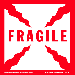Label 2.5x2.5 'Fragile' 500/RL
