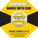 Shock Watch 2: Serialized Rating 25G Yellow 100/BX