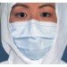 Face Mask Pure M5 w/Earloops Blue Class 100 Cleanroom 50/PKG 10/CS