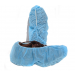 Shoe Cover SBPP Non-Skid w/Adhesive 16" Blue Hand Sewn Large 50/BG 6/CS