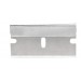 Razor Blade #9 Single Edge 2-Notch Standard Duty Clamshell 100/BX