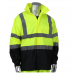 ANSI Type R Class 3 Value All Purpose Waterproof Jacket with Black Bottom Dual Sizing 2XL-3XL