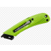 Pacific Handy Cutter E21105-1 S5 Safety Cutter, 6.12 In L, Manual-Retracting Blade, Carbon Steel, Plastic Handle, Green