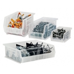 Heavy Duty Clear Stacking Bins